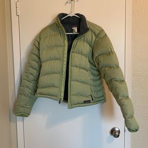 Light green Patagonia Coat / Puff